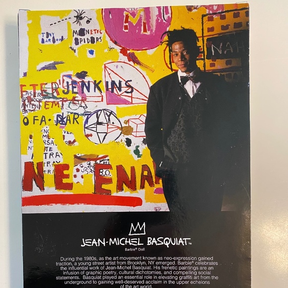 Jean-Michel Basquiat X Gold Label Barbie -only 20,000 made NRFB - Picture 10 of 11